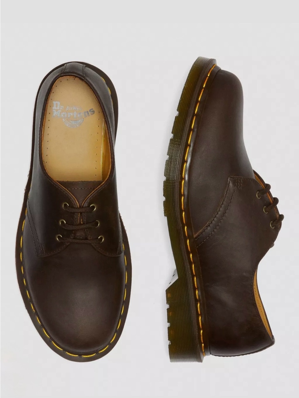 Dr. Martens Men’s Dark Brown 1461 Oxford show